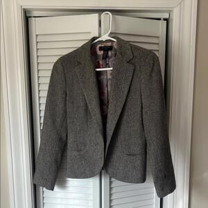 Context Petite Women's Wool Blend Blazer Size 4P